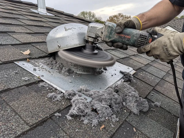 Expert roof dryer vent cleaning by Pasadena Dryer Vent Cleaning in Pasadena